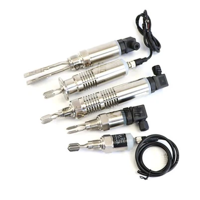 Um sensor pequeno de diapasão pode ser usado na indústria de processamento de...